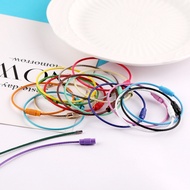 金属彩色喷漆钢丝圈钢丝绳旋转螺丝钥匙圈钥匙扣 diy包包挂件配件Metal color paint traveler wire rope rotating screw q0yxku7.my202509