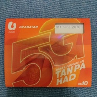 umobile Special Number Prepaid 011 - 6853 2070 Self-Register Only