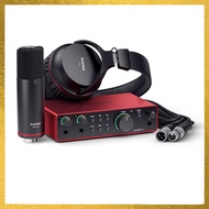 Focusrite Scarlett 2i2 and Solo Series USB Audio Interface Bundles for Musicians and Podcasters – Co