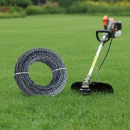 HH 2.0-4.0mm Core-Reinforced Grass Trimmer Line 15m Cut-resistant Spool for Home DIY Garden Lawn Mai