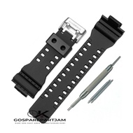 NEWEST AND G Shock GA400 GA-400 GA110 GA-110 Double Color Watch Strap - Black+black