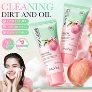 All English SADOER Peach Niacinamide Rejuvenating Cleanser 100g Brightening Cleanser 0L9G