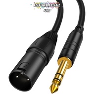 ISFMLDS1245 6.35 mm to XLR 1/4 Inch Mic Line Stereo Balanced