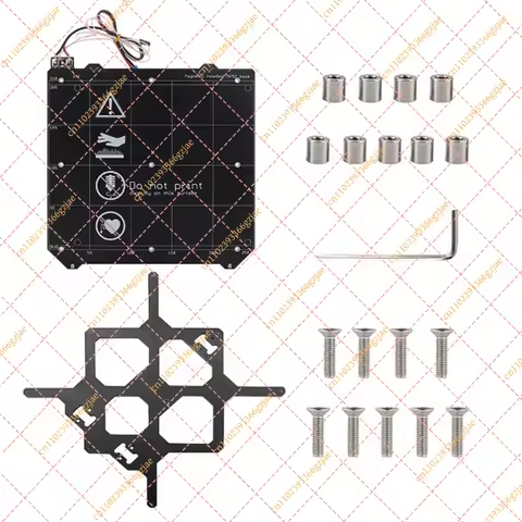 Cloned Prusa i3 MK3 Y carriage Aluminum Heated Bed 24V For MK3S MK52 and Voron Switchwire 3D Printer