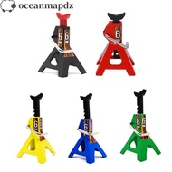 OCEANMAPDZ Metal Jack Stands, Decoration Tool Height Adjustable Simulation Jack Stands, 3 Ton 6 Ton 