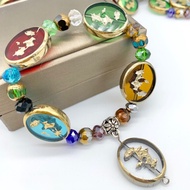 stainless steel bracelet ✌Feng Shui Crystal Money Tree Bracelet Jewelry Good For Wealth Tree of Life