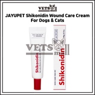 [JAYUPET] Shikonidin Wound Care Cream For Pet 20g, Cat & Dog Skin Itch Allergy Wound Eczema Feline A