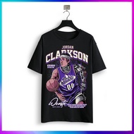 Clarkson Shirt Basketball T-shirt Men's Clothing Sportswear NBA Shirt NBA fashion clothes TEE shirt