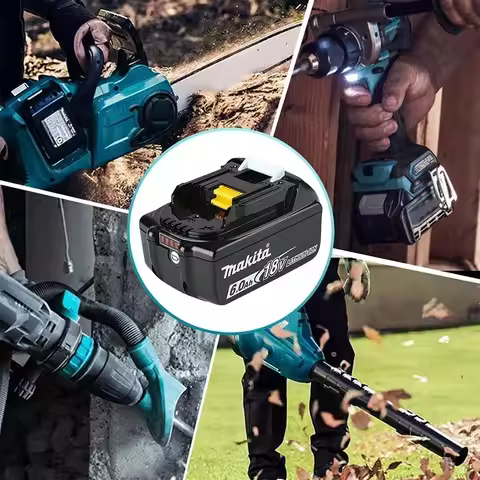 Genuine Makita 18v 9ah 6Ah original battery bl1830 bl1860 bl1850B tool batteries compatible For Maki
