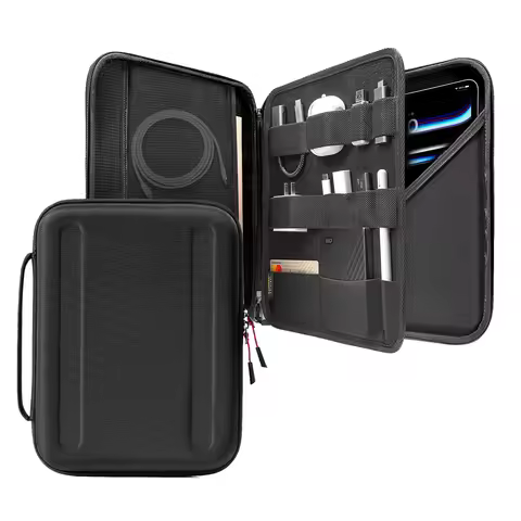 Portfolio EVA Case for 13 Inch iPad Pro M5/M4 Tablet Sleeve Case Fits iPad Air M3/M2 2025-2024, 12.9