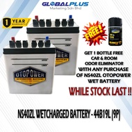 BUNDLE OFFER Otopower NS40ZL Wetcharged Battery-44B19L (9P) Suitable  Myvi, Alza, Viva, Kancil, Hond