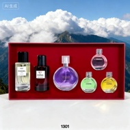 Zzzz1-CHA 3+3 Perfume Medium Sample Set Gift Box Gift 3 * 30ml Medium Sample 1957/Red N1/Purple Enco