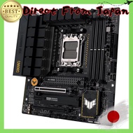 ASUS TUF GAMING B650M-PLUS WIFI Motherboard compatible with AMD Ryzen processors AM5, featuring B650