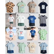 [Bibonkid] cotton short sleeve Shorts set for baby HM US/JP 4-6m to 3-4y