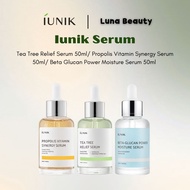 [Iunik] Propolis Vitamin Synergy/ Beta Glucan Power Moisture/ Tea Tree Relief Serum 50ml