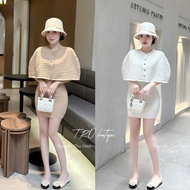 Super Beautiful Over-the-Shoulder Wool Dress Code BD9