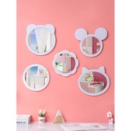 Kindergarten Toilet Toilet Mirror Bathroom Mirror Children's Room Creative Decorative Cartoon Mirror Color Lens