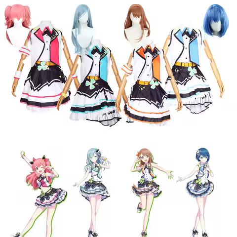 Kiritani Haruka Cosplay Hanasato Minori Momoi Airi Hinomori Shizuku Cosplay Anime Project Sekai Colo