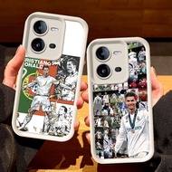 White Casing for VIVO Y51S Y51 V25E V25 Y200 Y33 V50 Lite Y51A Y53s Y75 V23 V23E Y31 5G S34 Ronaldo