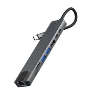 LINQ by NORDIC ELEMENTS - 8合1 USB-C多端口集線器 (PD, 2x USB-A, USB-C, MicroSD/TF, SD Card, Network Adapter, HDMI)