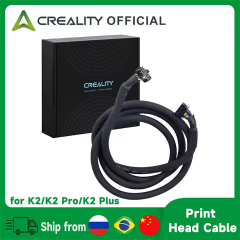 Creality K2/K2 Pro/K2 Plus Print Head Cable Hotend Mainboard Connector Wire Replacement Parts for K2
