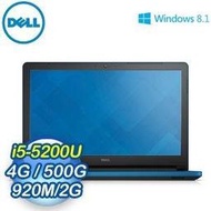 DELL    15UR-1528LTW (Inspiron)i5-5200U/4G/500G/GT920/DRW/WI