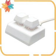 2 Keys Macro Programming Keyboard RGB Mini Keyboard Gaming Drawing Red Switch Custom Keyboard OSU Ga