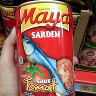 Maya Canned Sardines 425g Large Maya Sardines in Tomato Sauce 425g Spicy Canned Sardines 425g