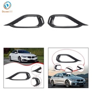 Dovewill Fog Light Grilles Directly Replace Accessories Front Fog Lamp Grilles for BMW 4 Series F32 