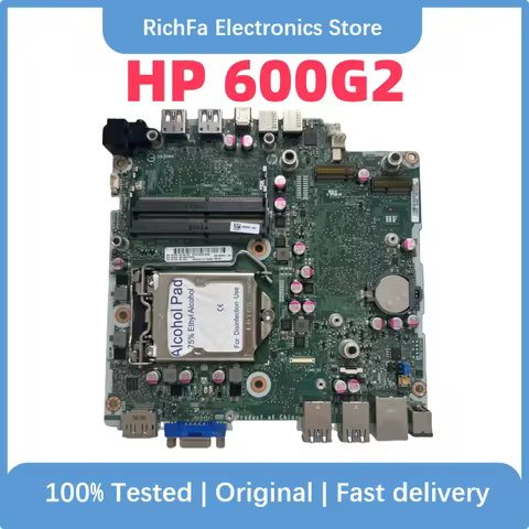 Original used FOR HP ProDesk 600 G2 DM mini Motherboard 827979-001 827979-601 W8 827979-601 W10 8259