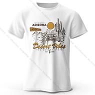 Desert Rally Retro 4X4 Printed Unisex Men Women T-Shirt Tees Tops 100% Cotton Dakar Race Graphic Dun