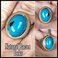 Cincin Batu Akik Natural Bacan Doko Kantoran (Bcdk02) Kualitas