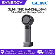 Glink Kipas Penyejuk Tangan Mudah Alih TF85 dengan Bateri Boleh Cas Paparan LCD