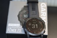 Garmin Fenix 7X sapphire sholar