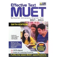 EFFECTIVE TEXT MUET (2026) SIXTH EDITION - PENERBIT ILMU BAKTI