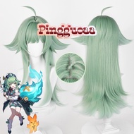 Game Honkai:Star Rail Huohuo Cosplay Wig 66cm Long Green Gradient Wigs Heat Resistant Synthetic Hair