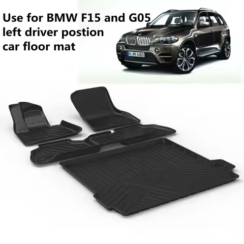Use for BMW F15 G05 X5 car carpet All-Weather RHD car Floor Mat Trim to Fit For BMW X5 G05 F15 water