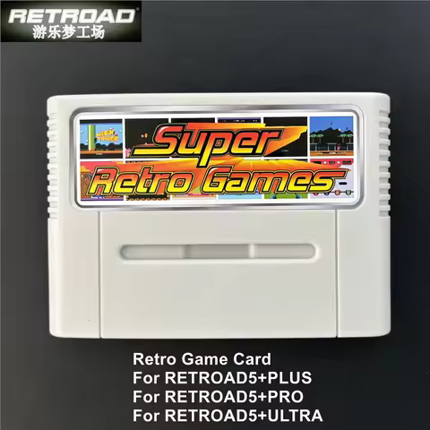 Super Retro Games Gift NES Game Cartridge Coventer For RETROAD SFC52HD /5+PLUS/5+Ultra/5+Pro