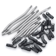 RC Car Upgraded Unassembled 313/324mm Wheelbase Chassis Link Rod Kit for 1/10 TRX4 Upgrade Parts