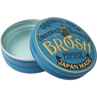 Direct from Japan BROSH POMADE UNSCENTED 115g Japan outbreak men good scent sensitive skin dry skin 
