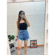 Ripped Ripped Denim Jeans Highwaist Shorts Yme 21122