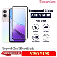 TEMPERED GLASS VIVO Y19S Y17S TEMPERED GLASS FULL SCREEN ESD ANTI STATIC