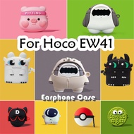 READY STOCK! For Hoco EW41 Case Super Cool Cartoon Soft Silicone Earphone Case Casing Cover
