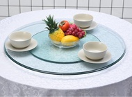 SS6600 餐桌轉盤 鋼化玻璃家用酒樓 大圓桌台面玻璃轉盤底座 $688 包送貨