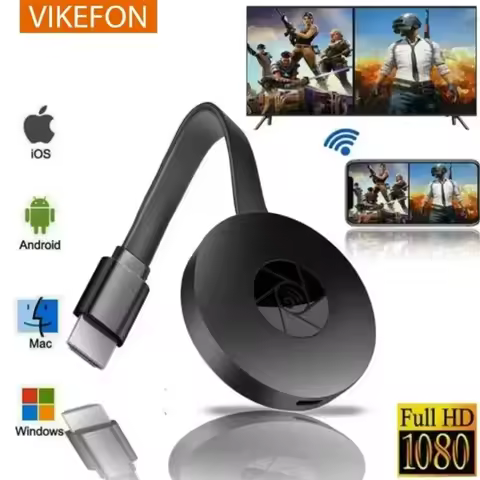 1080P For MiraScreen Display Anycast Wifi HDMI-compatible Portable Miracast Dongle Compatible For TV
