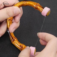 tachiuwa Wooden Mini Guzheng Finger Trainer Compact Six String Practice Exerciser Portable Zither Ac