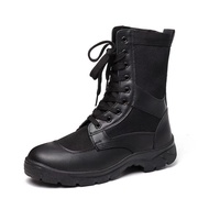 รองเท้าทหารสำหรับทั้งหญิงและชายรองเท้าคอมแบตน้ำหนักเบาเป็นพิเศษทหารตะข่ายระบายอากาศข้างนอกรองเท้าบูต