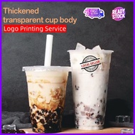 PP Cup 50 pcs Coffee Latte Tea Size 500ml 700ml Diameter 95mm we Do Logo Printing Service SEALABLE P