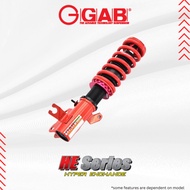 GAB HE Series Perodua Myvi 2005+ (rear with seperate HLK) Adjustable Absorber High Low Bodyshift GAB