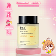 Mặt Nạ Ngủ Dưỡng Sáng Da Belif Super Knight Multi Vitamin Mask 75ml